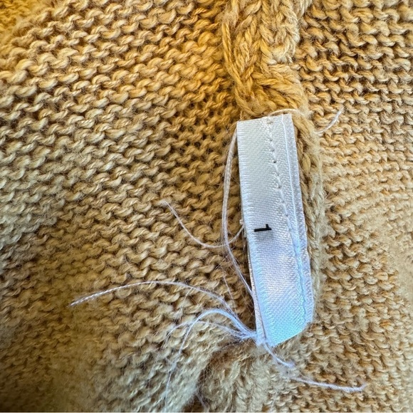 ๐ 6/$60, Roxy 3/4 Sleeve, Open Front, Dark Mustard, Oversized, Hoodie, Small - Picture 6 of 6